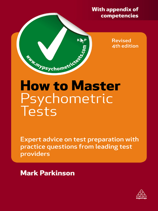 Title details for How to Master Psychometric Tests by Mark Parkinson - Available